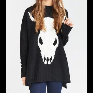 Show Me Your Mumu Fireside Sweater Night Bull
